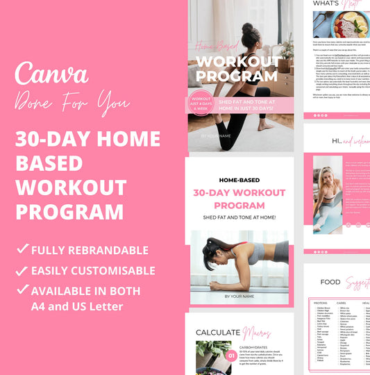 30 DAY HOME BASED WORKOUT PROGRAM